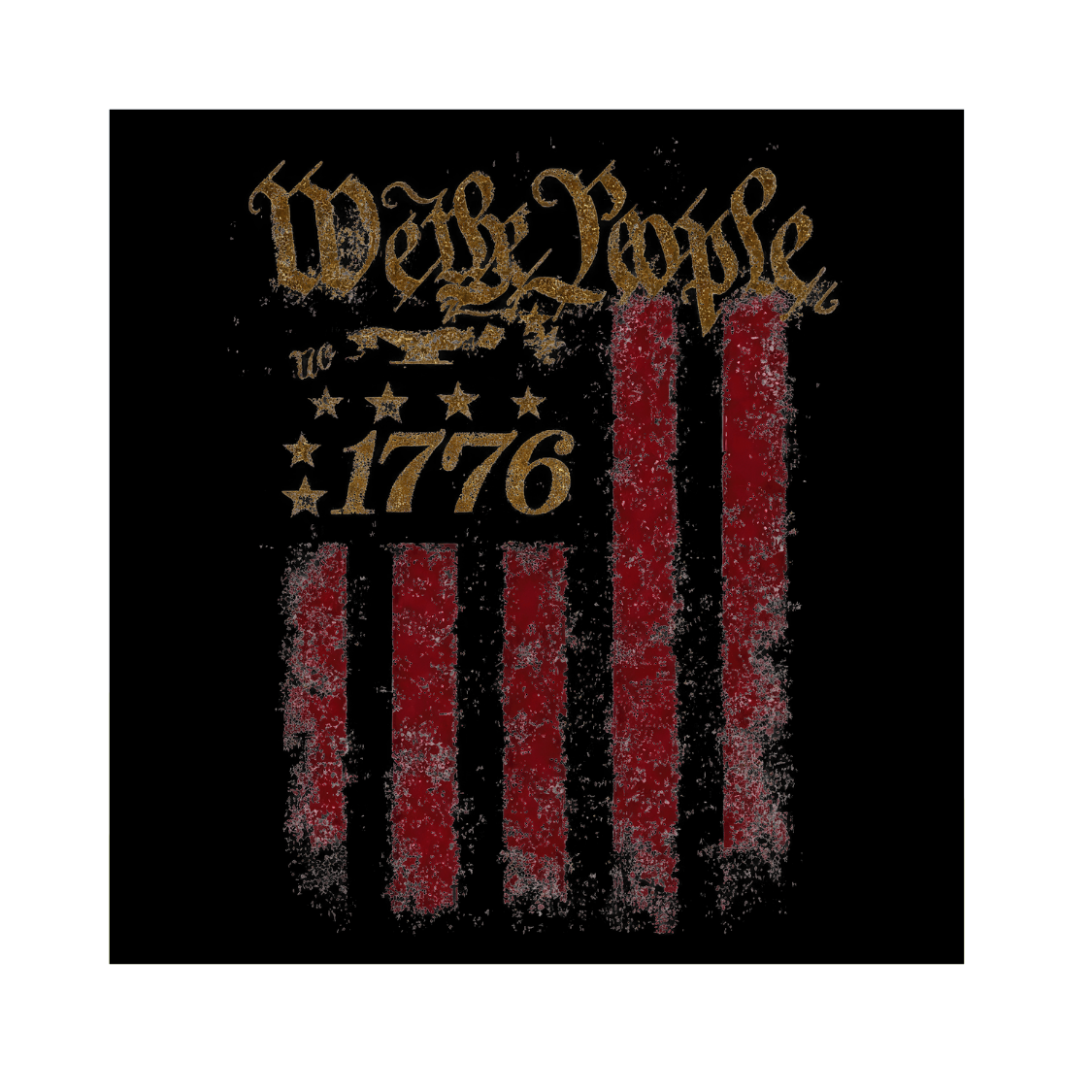2"x2" Stars & Stripes