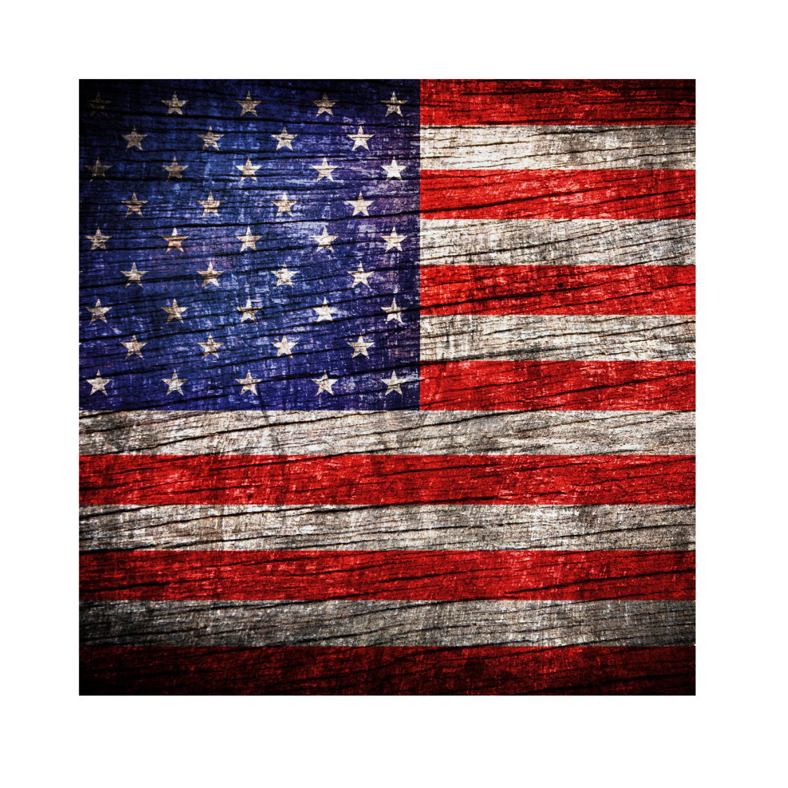 2"x2" Stars & Stripes
