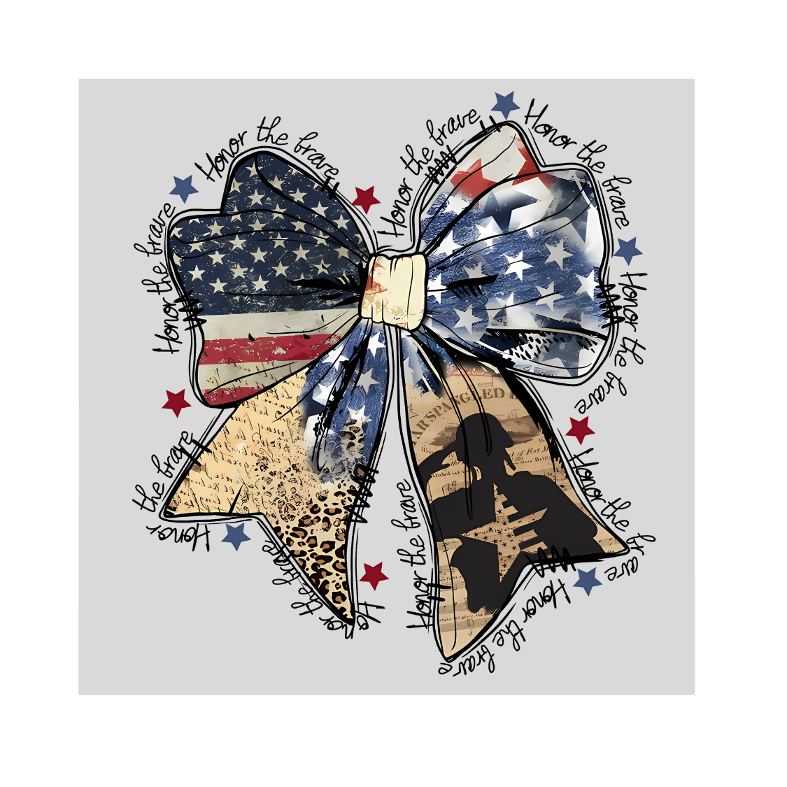 2"x2" Stars & Stripes