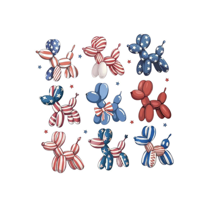 2"x2" Stars & Stripes