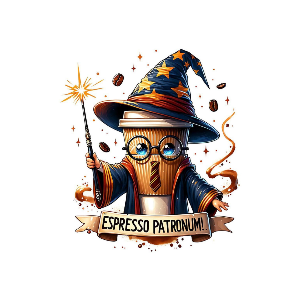 2"x2" Caffeine Addict